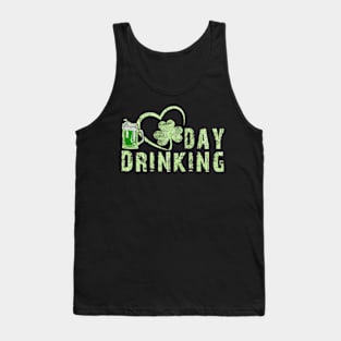 i love drinking day st patrick's day Tank Top